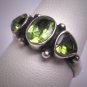 Antique Vintage Peridot Ring Victorian Art Deco Estate Wedding