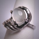 Antique Moonstone Ring Vintage Art Deco Victorian 1930s