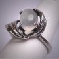 Antique Moonstone Ring Vintage Art Deco Victorian 1930s