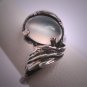 Antique Moonstone Ring Vintage Art Deco Victorian 1930s