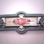 Antique Victorian Guilloche Enamel Floral Pin Brooch Roses Wedding c.1900