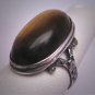 Antique Victorian Tigers Eye Ring Art Deco 1900
