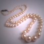 Antique Akoya Pearl Necklace Strand Art Deco Vintage 9mm c.1930
