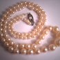Antique Akoya Pearl Necklace Strand Art Deco Vintage 9mm c.1930
