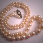Antique Akoya Pearl Necklace Strand Art Deco Vintage 9mm c.1930