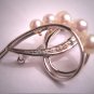 Antique Pearl Brooch Akoya Pin Designer Style