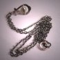 Antique Akoya Pearl Pendant Necklace Victorian Art Deco Silver 1920