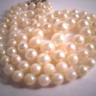 Antique Pearl Necklace Graduated Strand Vintage Art Deco Akoya Ocean 1930