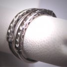 Antique Wedding Ring Band Set Vintage Art Deco 1930 Engagement Stacking Bands