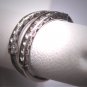Antique Wedding Ring Band Set Vintage Art Deco 1930 Engagement Stacking Bands