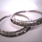 Antique Wedding Ring Band Set Vintage Art Deco 1930 Engagement Stacking Bands