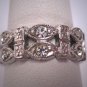 Antique Wedding Ring Eternity Band Vintage Art Deco 1930 Engagement Stacking Band