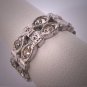 Antique Wedding Ring Eternity Band Vintage Art Deco 1930 Engagement Stacking Band