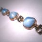 Antique Star Sapphire Paste Bracelet Vintage Art Deco 1930s