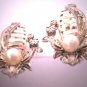 Antique Edwardian 18K Pearl Earrings Vintage Early Art Deco c.1910
