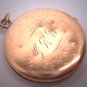 Antique Gold Locket Ornate Star Vintage Victorian Fob Charm Pendant for Necklace