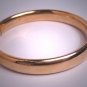 Antique Gold Bangle Bracelet Vintage Victorian Floral Engraved Chased Flowers