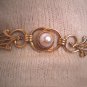 Antique Pearl Link Bracelet Gold Japanese Akoya c.1930 Art Deco