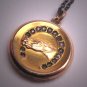 Rare Antique Art Nouveau Gold Locket Victorian Horse Horseshoe Ornate c.1890