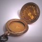 Rare Antique Art Nouveau Gold Locket Victorian Horse Horseshoe Ornate c.1890