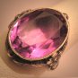 Antique Art Nouveau Amethyst Ring Vintage Wedding Deco Arts Crafts Victorian