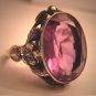 Antique Art Nouveau Amethyst Ring Vintage Wedding Deco Arts Crafts Victorian