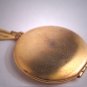 Antique Sunflower Locket Vintage Victorian Art Deco 1930s