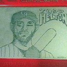 Todd Helton Etch