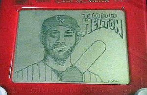 Todd Helton Etch