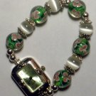 Gorgeous Green Lampworks Watch