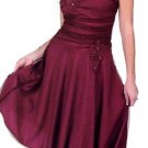 A63 - Beaded and Sequence Tube Knee High Dress