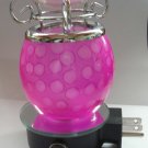 Pink Glass PLUG IN Nightlight TART WARMER