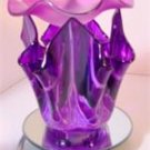 Purple Artsy Glass ELECTRIC OIL WARMER
