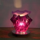 Pink Artsy Glass ELECTRIC OIL WARMER