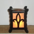 Square Wood ELECTRIC Wax OIL WARMER 729