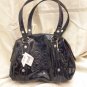 BRAND NEW Coach Audrey Patent Perforated Small Bag - Style 45570 - Navy-Silver