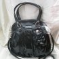 BRAND NEW COACH POPPY PATENT WITH FLOWER HIGHLIGHT HANDBAG PURSE - Style 16491