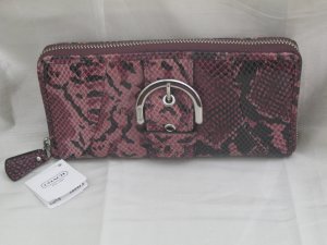 BRAND NEW COACH SOHO EMBOSSED EXOTIC BUCKLE ZIP WALLET - Style 46487