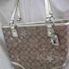 BRAND NEW COACH HERITAGE STAR PRINT TOTE - Style #18853