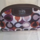 COACH BRAND NEW MADISON GRAPHIC ART COSMETIC CASE MULTI CHERRY 46733