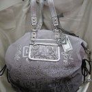 COACH POPPY STORYPATCH COLLECTIBLE XL SPOTLIGHT GRAY BAG 15312