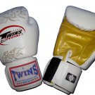 TWINS FANCY GLOVES (FBGV-6) White/Gold