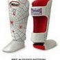 Twins Fancy Shin guards100% genuine leather FSG-8 (SPIDER) MADE TO ORDER