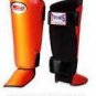 Twins Fancy Shin guards100% genuine leather FSG-4 (COLOR SLIDE) MADE TO ORDER