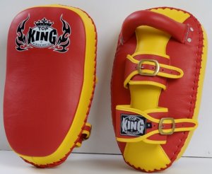 Kicking pads (TK-KPP) Professional Curve and Buckle By Top King