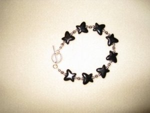 Black and Silver Bracelet
