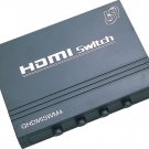 GSI GHDMISWM4 - HDMI High Definition HDMI 4 Source Input and 1 Source Output Manual Switcher (MECHAN