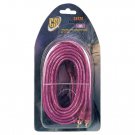 GSI GXS20 - 20 ft RCA 2 Channel Aluminum Shield Audio Cable, Gold Plated RCA Connector