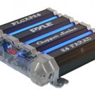Pyle PLCAP8.6 - 8.6 Farad Quad Link Capacitor w/Blue Neon