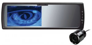 Pyle PLCM6000 - 6'' TFT Rearview Mirror Monitor & Rearview Camera Video Package
